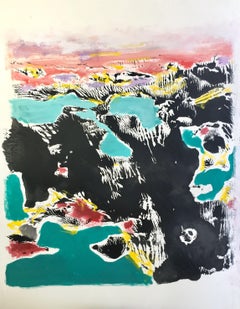 Peinture - Lakeland, Acrylique sur papier