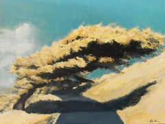 Windblown, Painting, Acrylic on Wood Panel