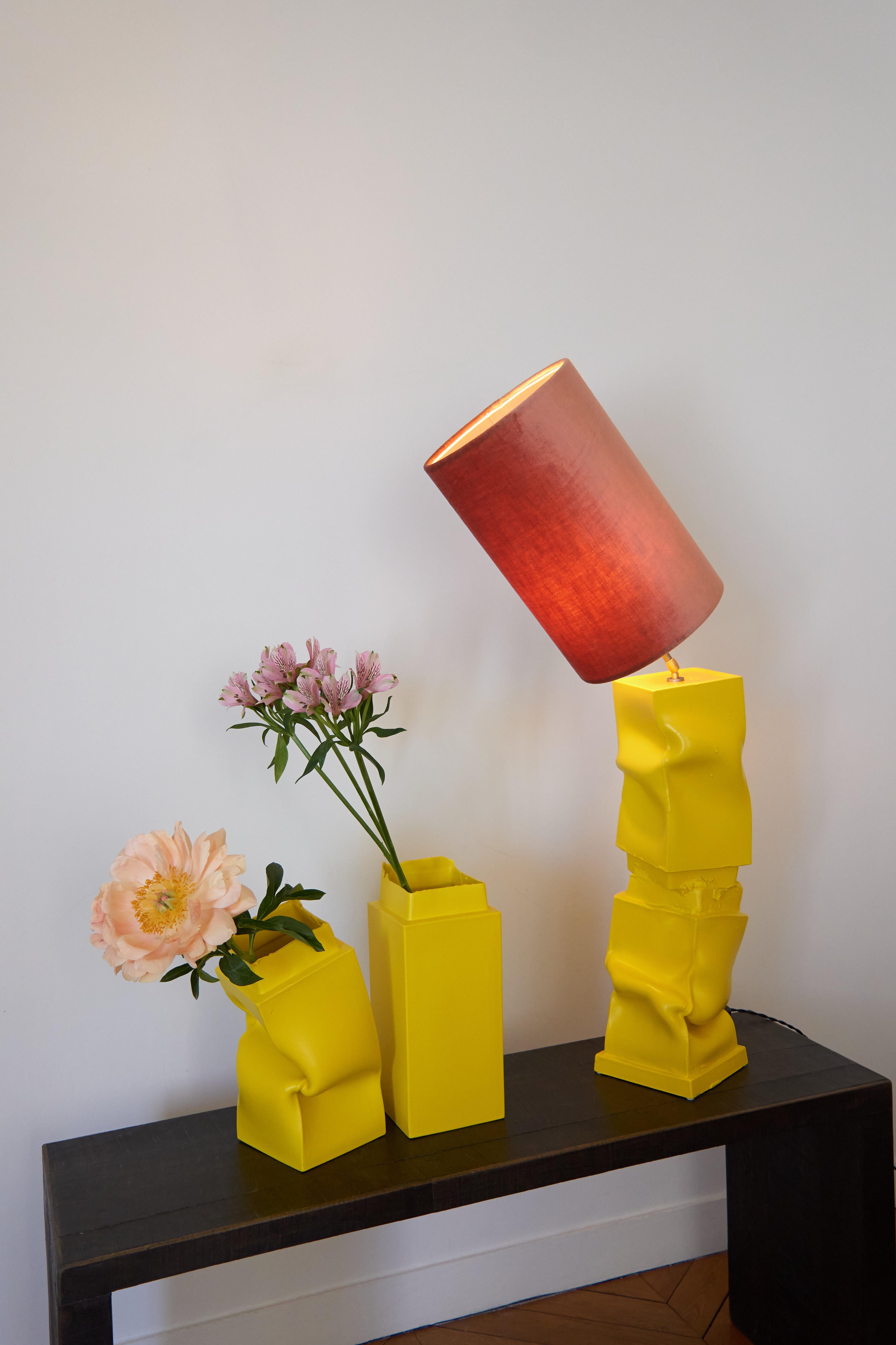 Glazed Brenta pair of vases by Jenna Basso Pietrobon For Sale