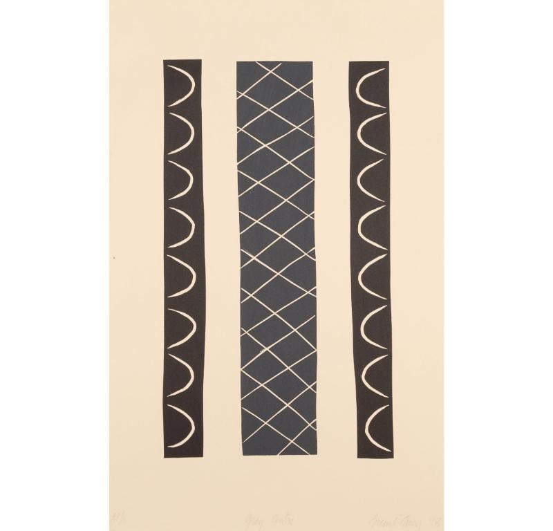 Grey Centre by Breon O'Casey, 1998

Additional information:
Medium: linocut
64 x 44 cm
25 1/4 x 17 3/8 in
signed, dated, titled and inscribed AP/1 in pencil

Born in London 1928, Breon O’Casey was the son of the actor Eileen Reynolds and the