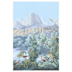 Brésil Tropical Panoramic Mural