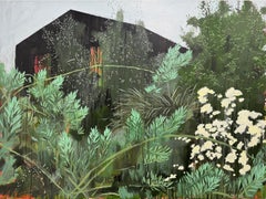 "Schwarzes Haus"  Acryl auf Leinwand
