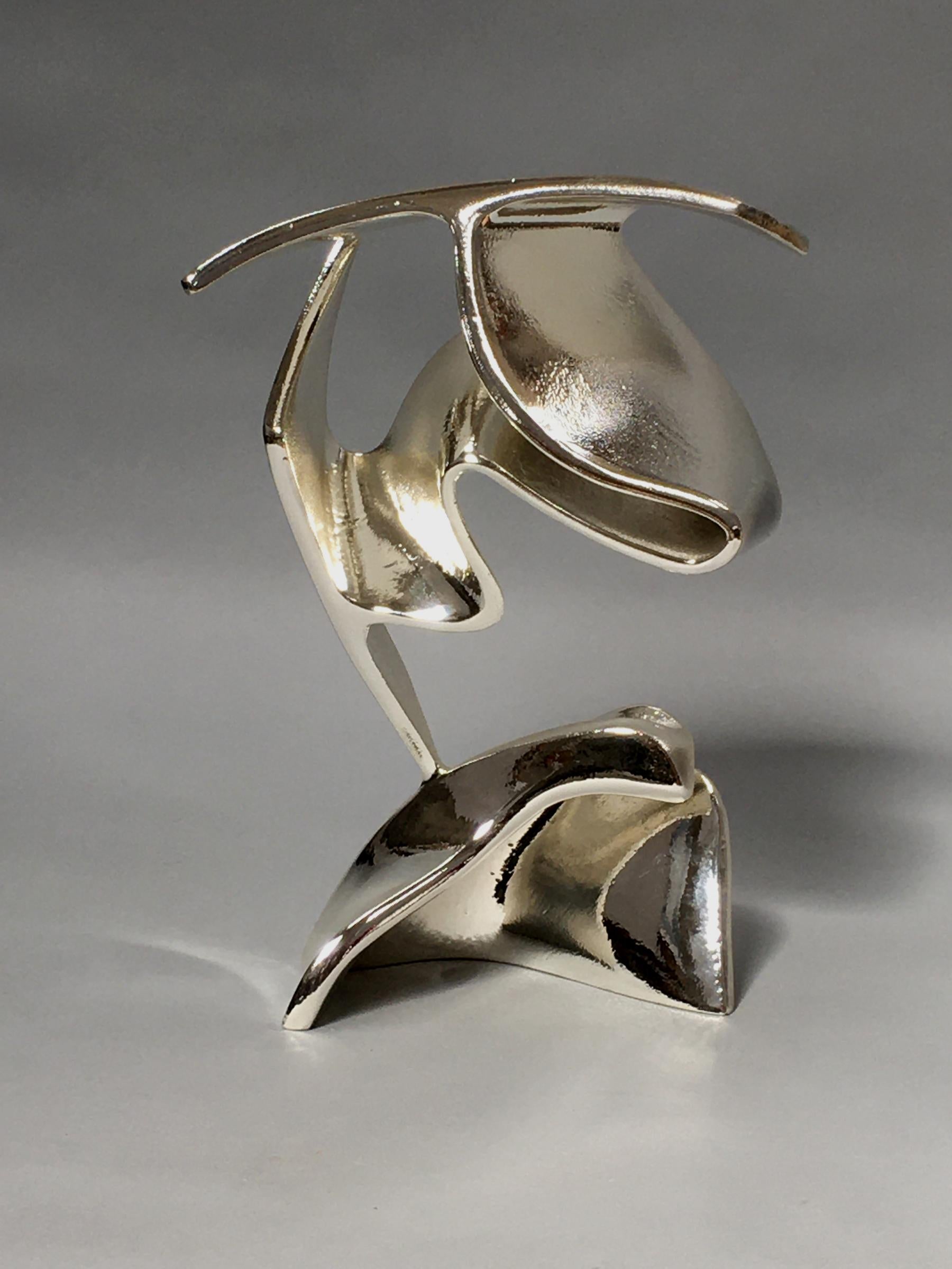 Silver Streak - Sculpture by Bret Price