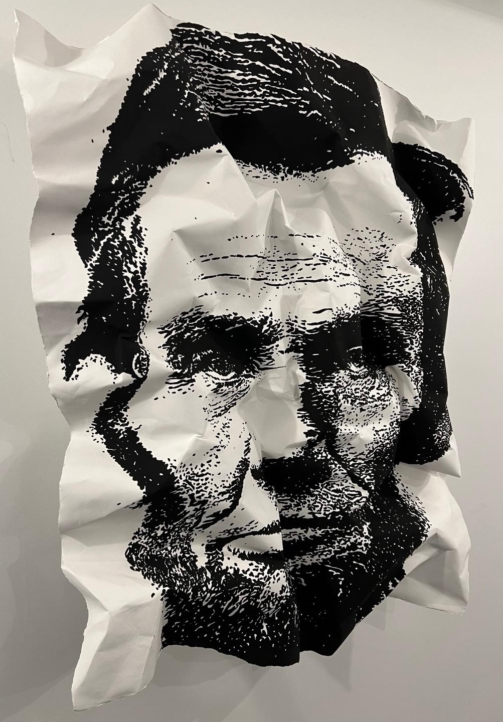 Lincoln - Kinetic Painting by Bret Reilly