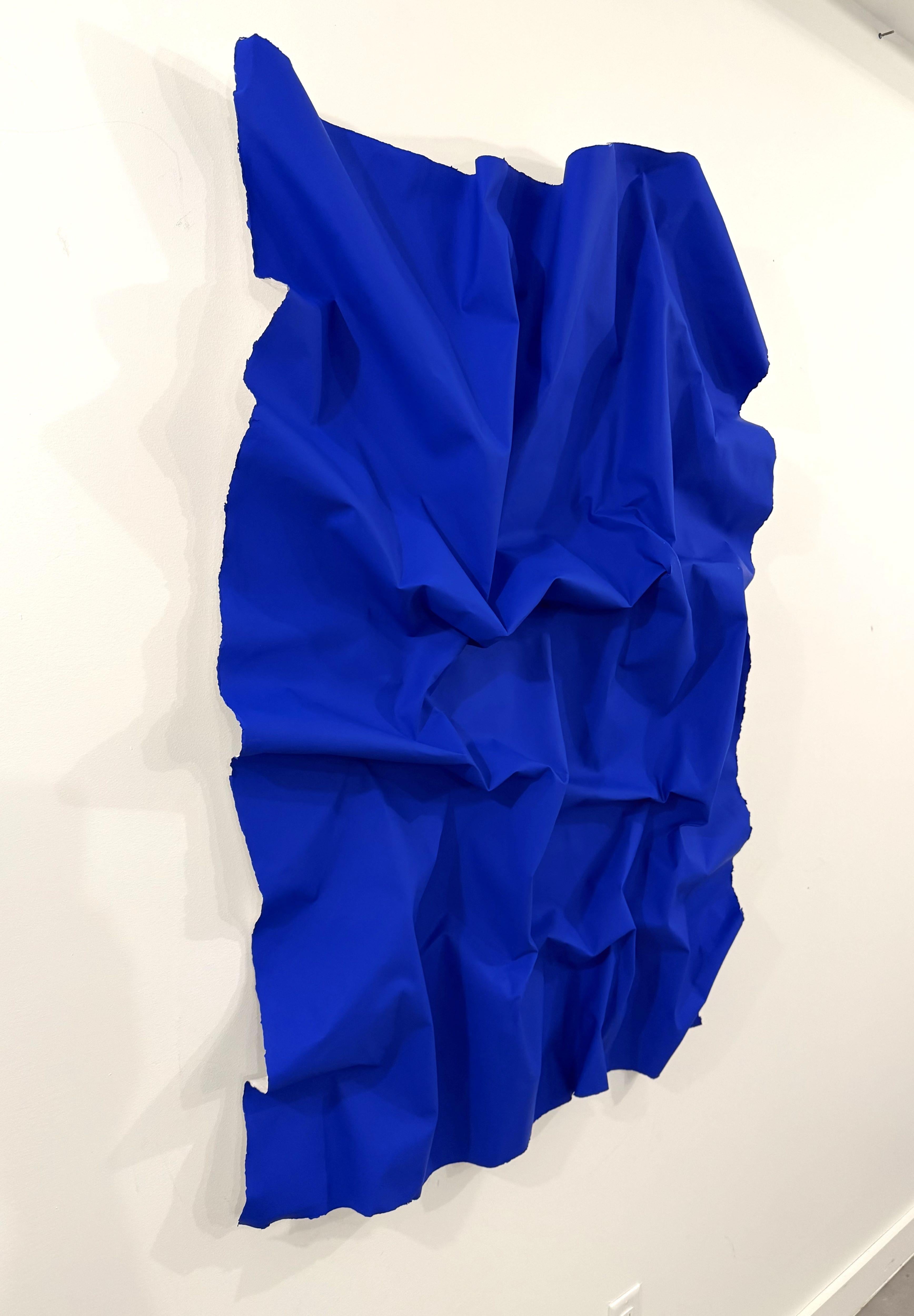 Crumpled Klein No.1 - Contemporary Painting by Bret Reilly