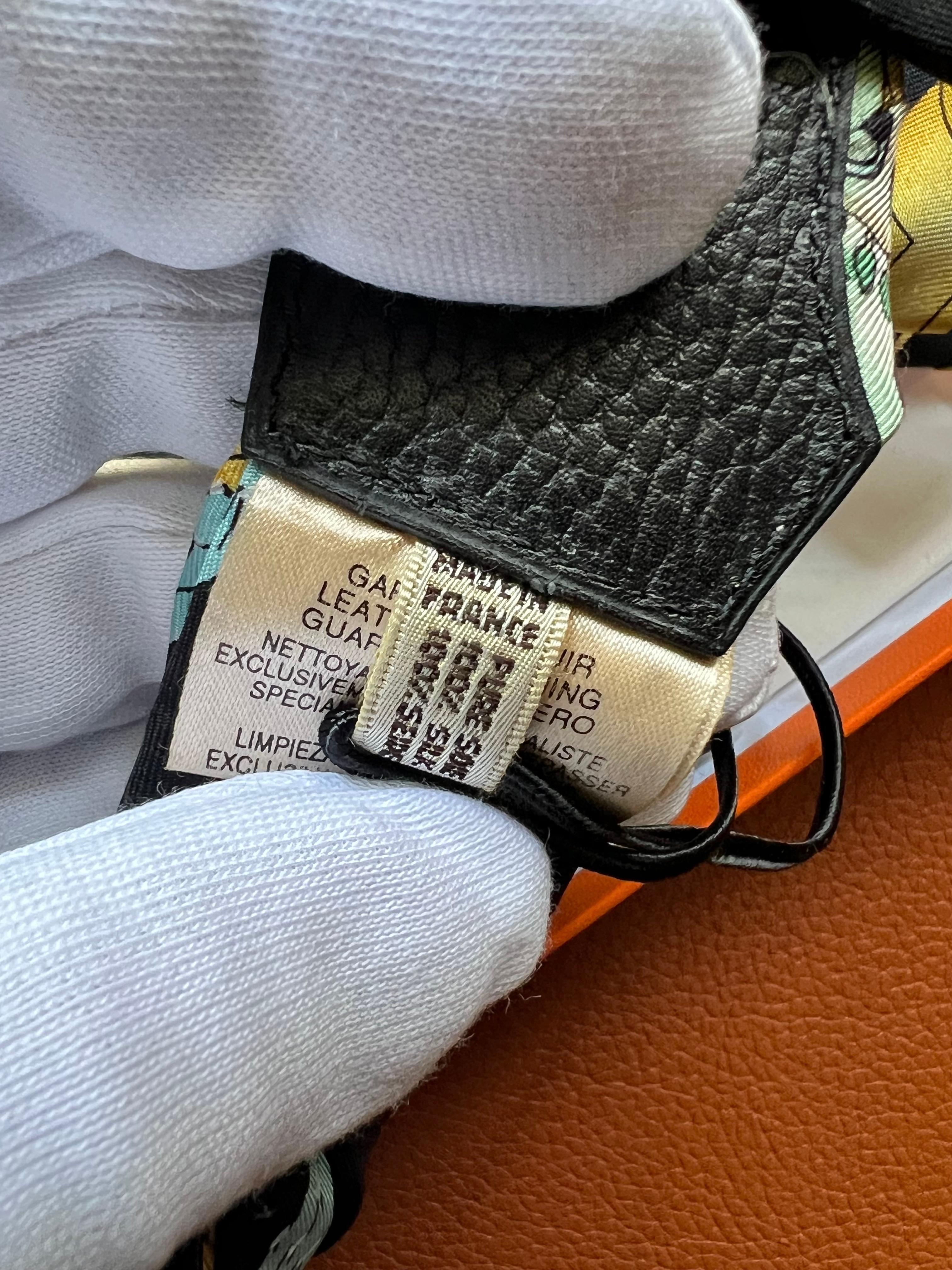 Black Bretelle seta HERMÈS For Sale