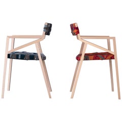 Bretelle, the Colourful Modern Customisable Strap Chair