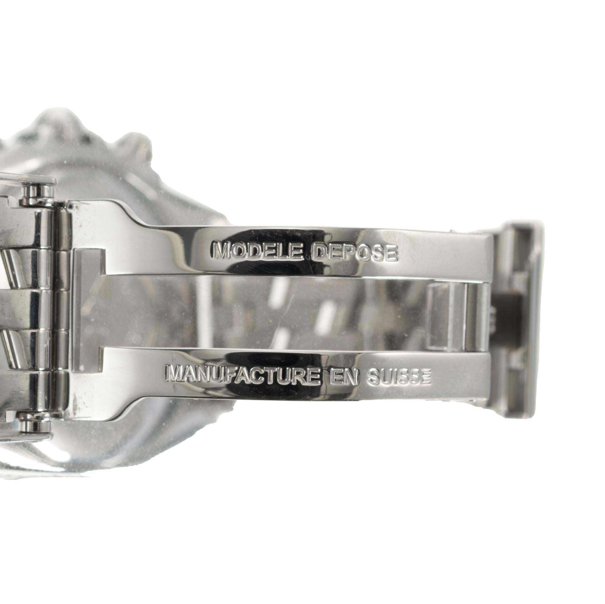 Bretitling Stainless Steel Chronomat Mens Wristwatch For Sale 3