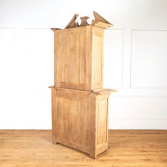 Breton 19th Century Bleached Oak Mariners' Buffet