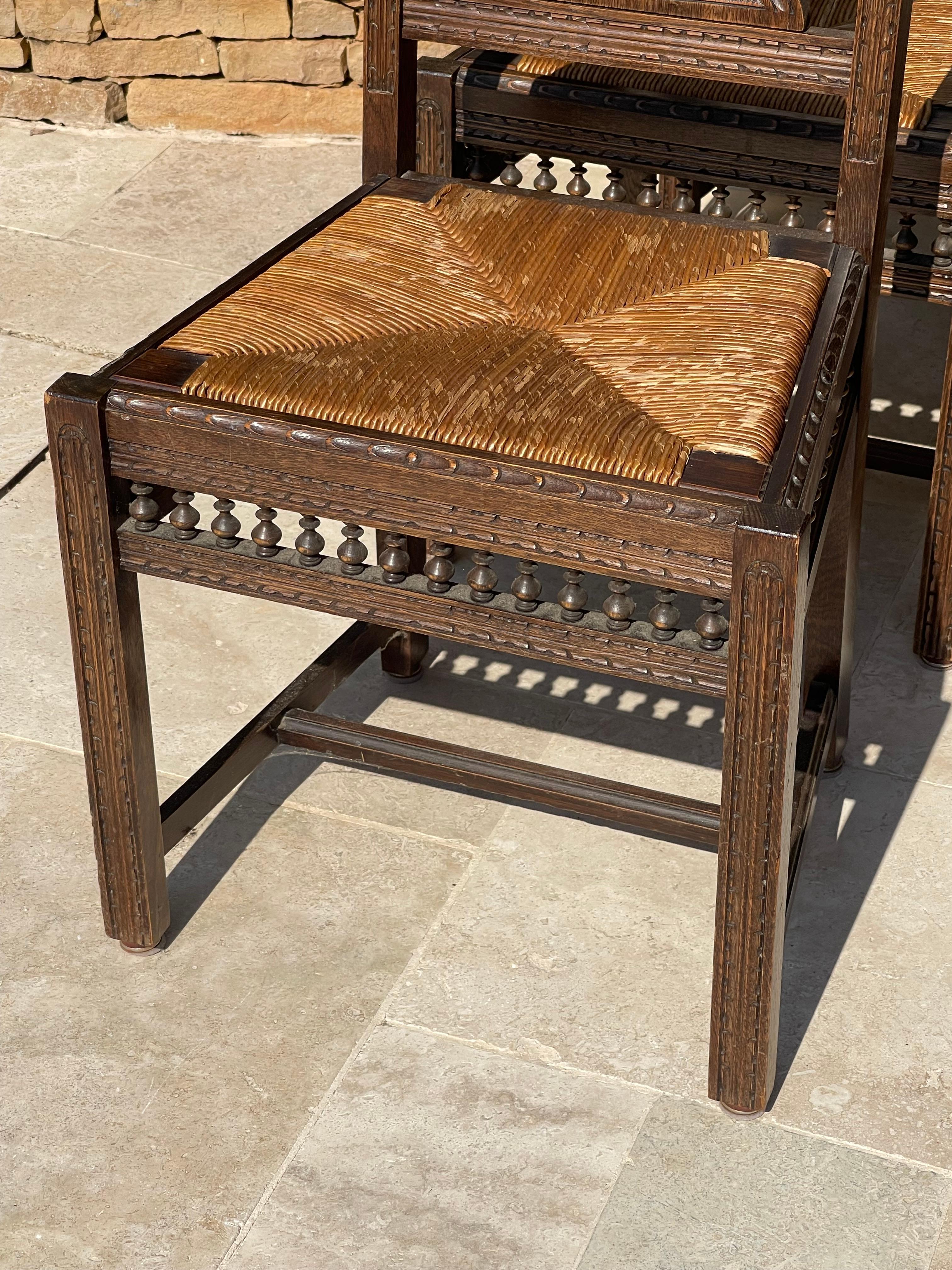 Breton Dining Table And 6 Chairs For Sale 13
