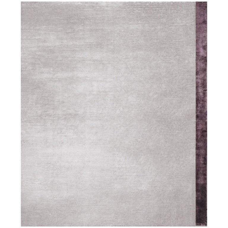 Plain Soft Hand Knotted Bamboo Silk Rug, Is Bamboo Silk Rug Good Quality