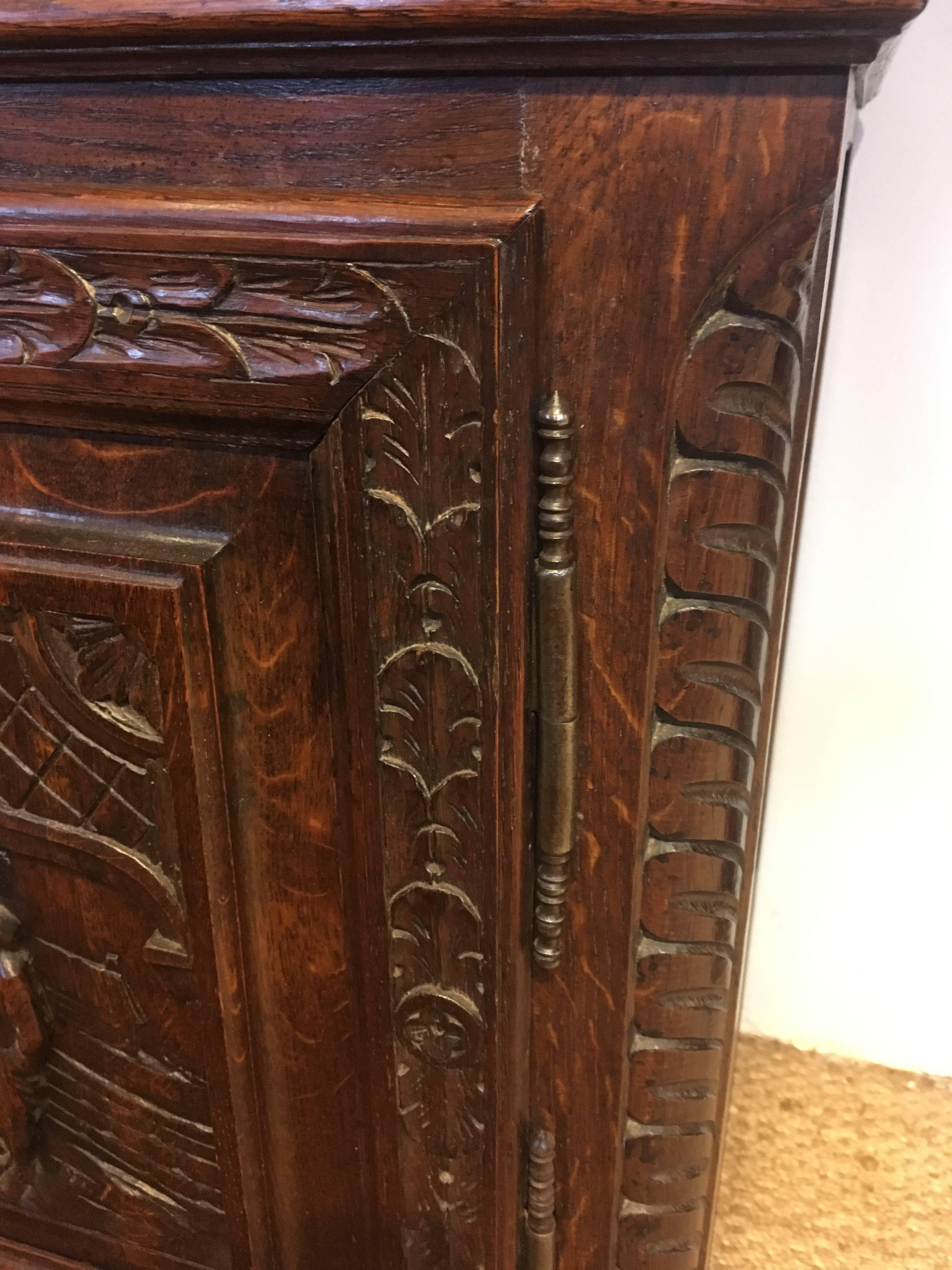 Breton Oak Side Cabinet 2