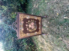 Écran de cheminée de style breton - Fin du 19e siècle