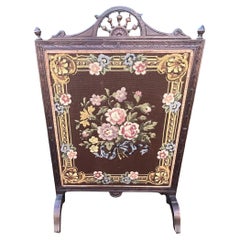 Breton-Style Fire Screen – Late 19th Century