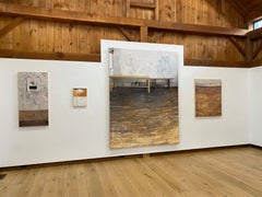 Elly's Drawing - Studio Wall Painting Art Table Interior Plant Drawing, 2015