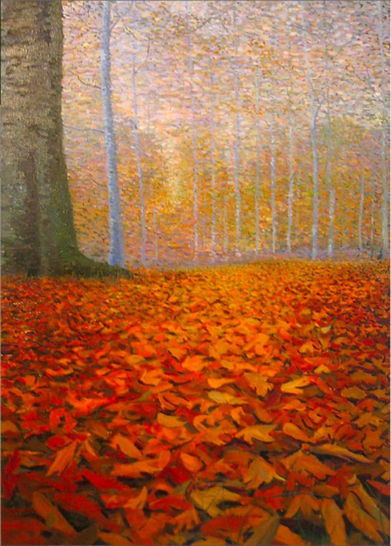 Landscape Painting de Brett Osborn - Parque de Truman
