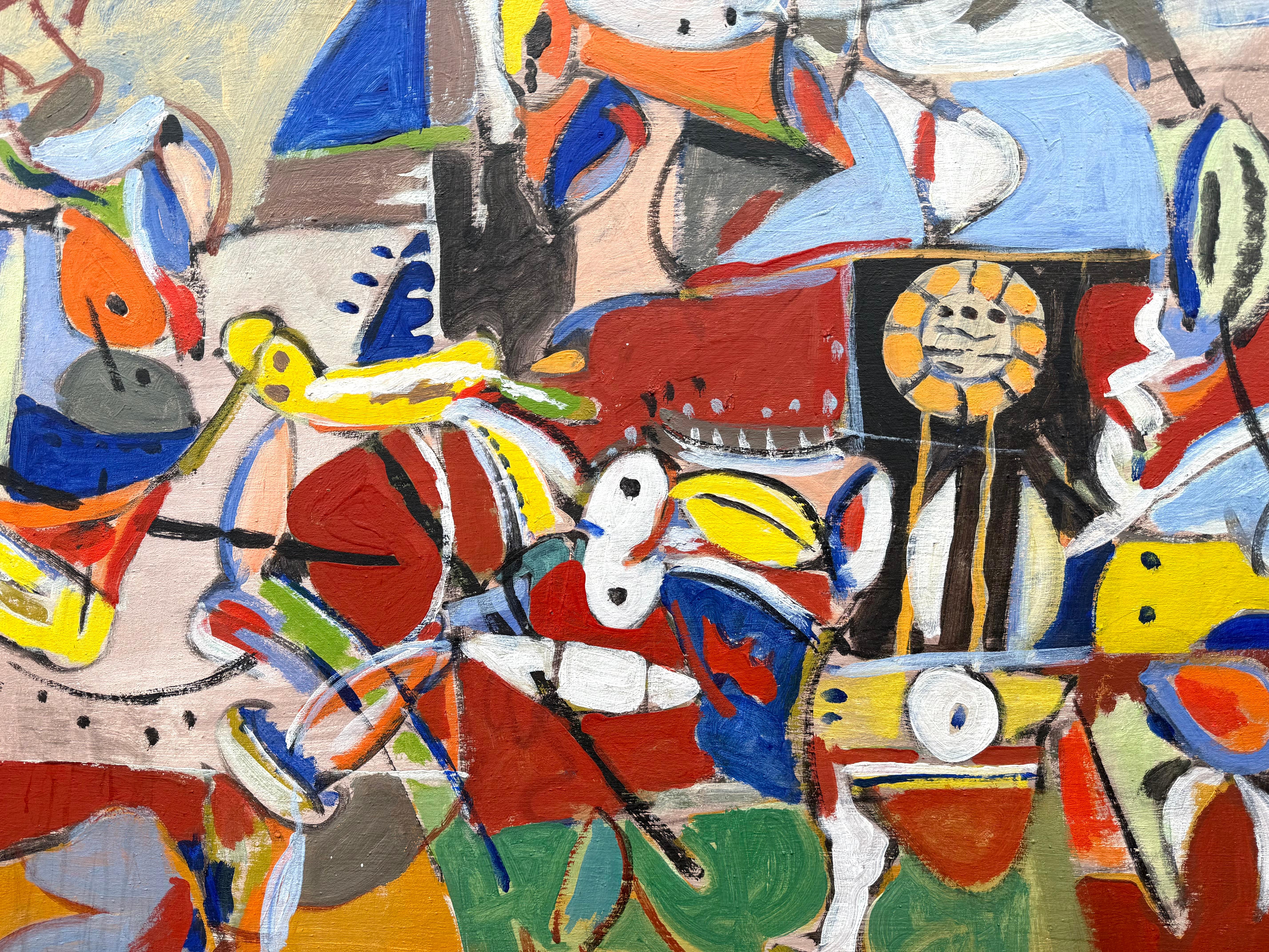 “Untitled” - Post-Modern Painting by Brett Taylor