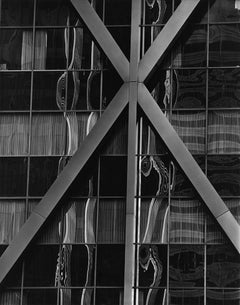 Vintage Alcoa Building, Black and White Abstract Photograph, San Francisco, 