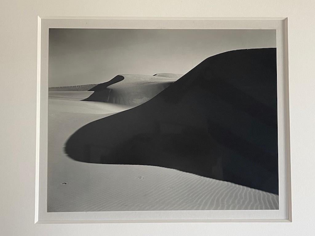 Black and White Photograph Brett Weston - Black Dune, Oceano California