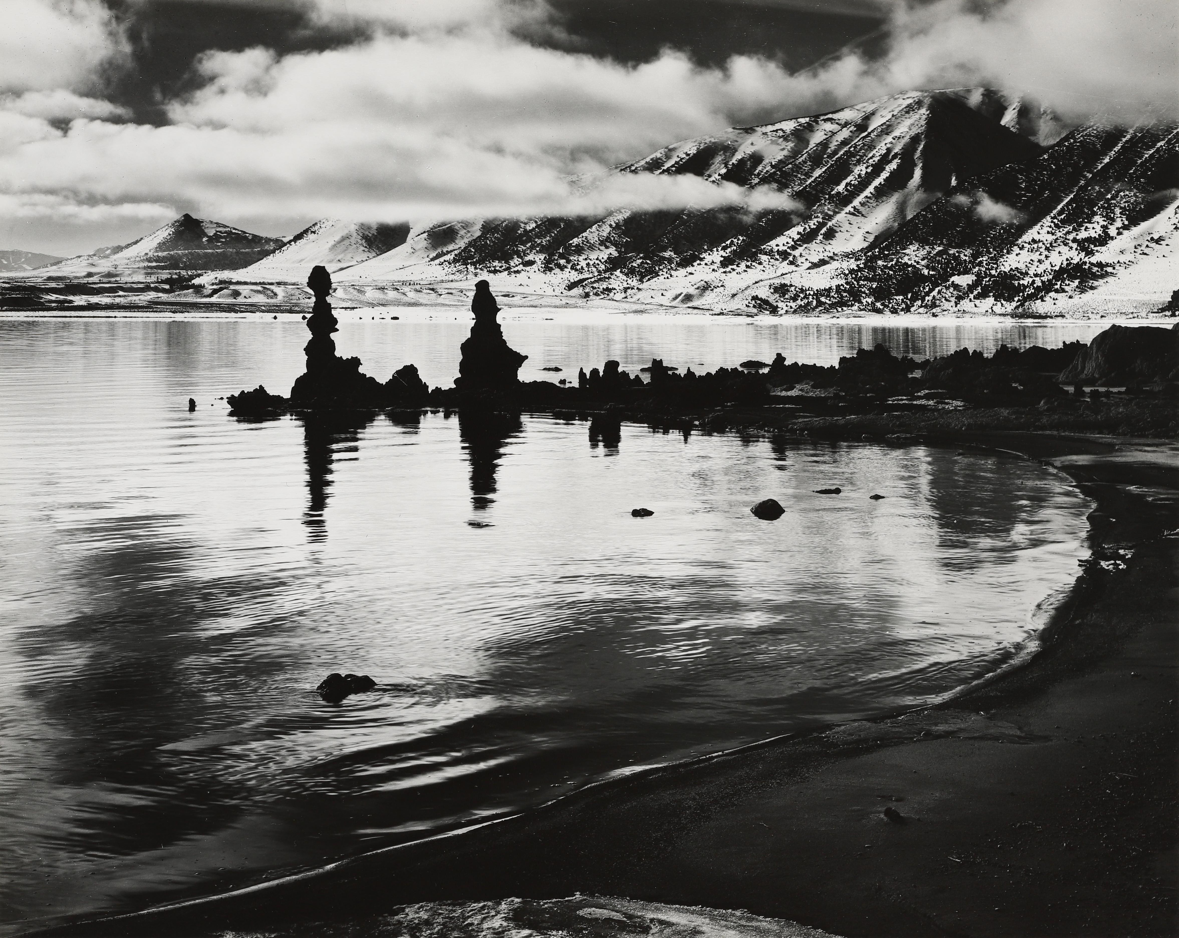 Brett Weston Black and White Photograph – Mono See