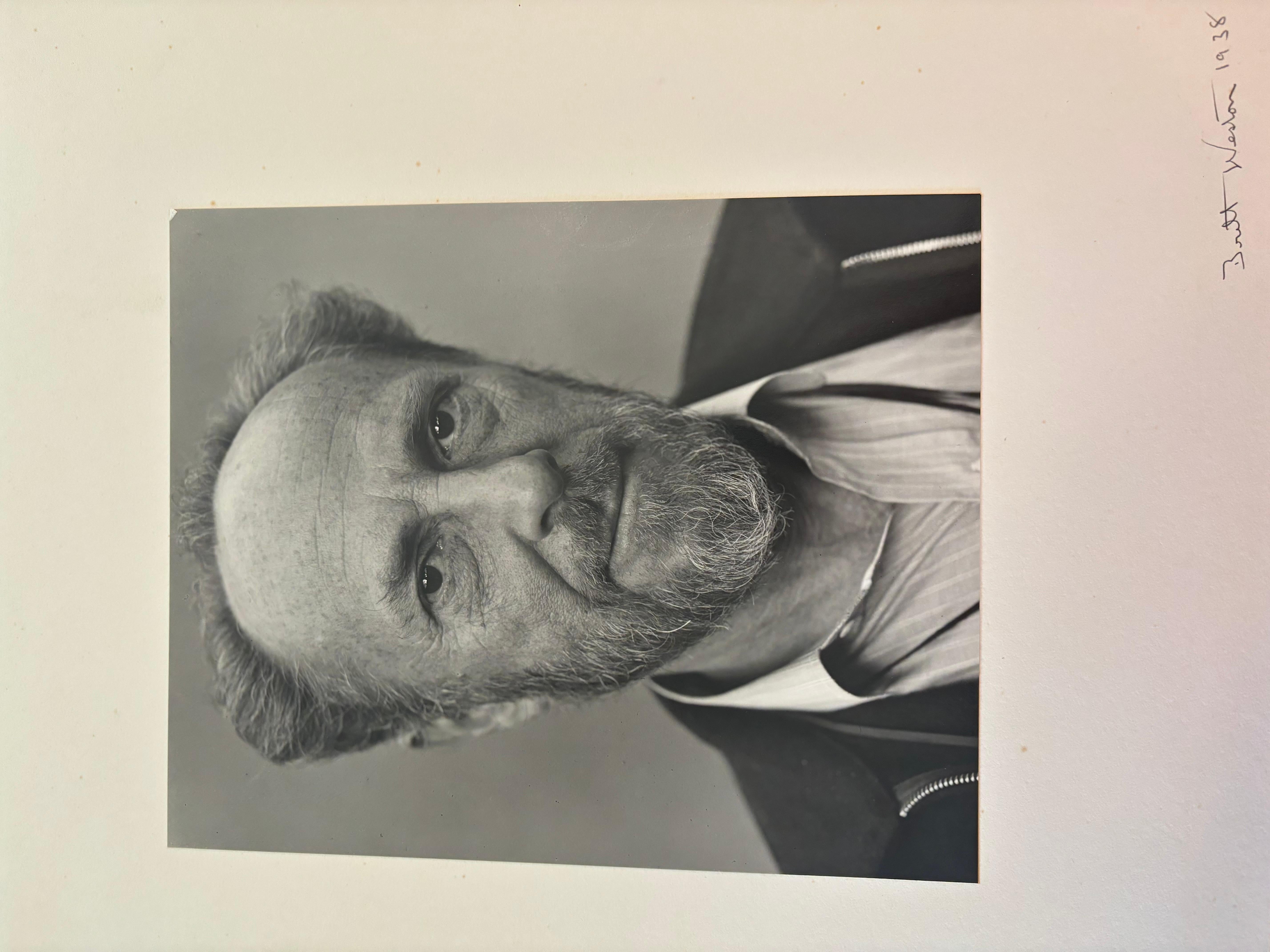 Porträts meines Vaters, Edward Weston, Portfolio von 10 Fotografien im Angebot 9