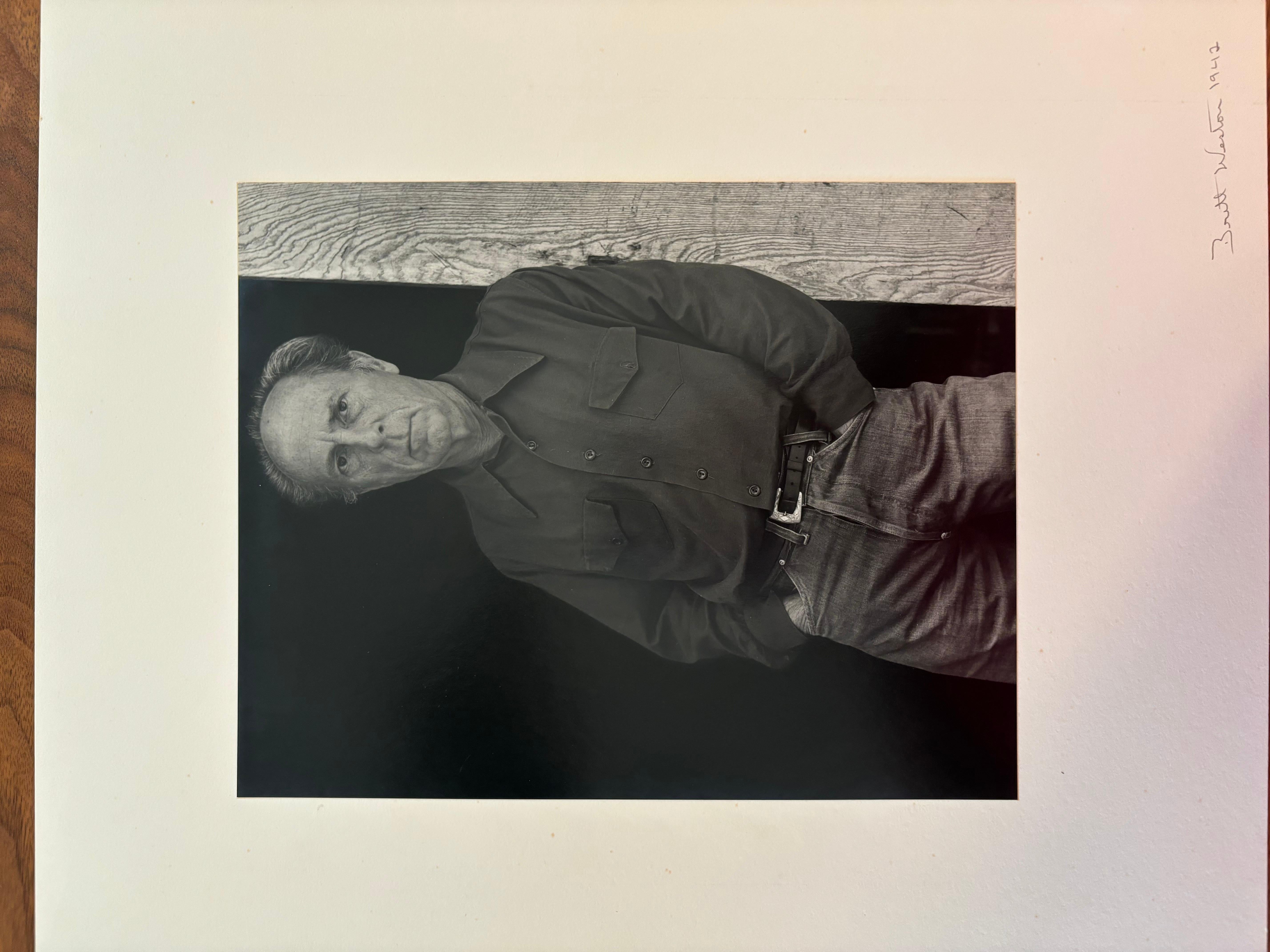 Porträts meines Vaters, Edward Weston, Portfolio von 10 Fotografien im Angebot 10