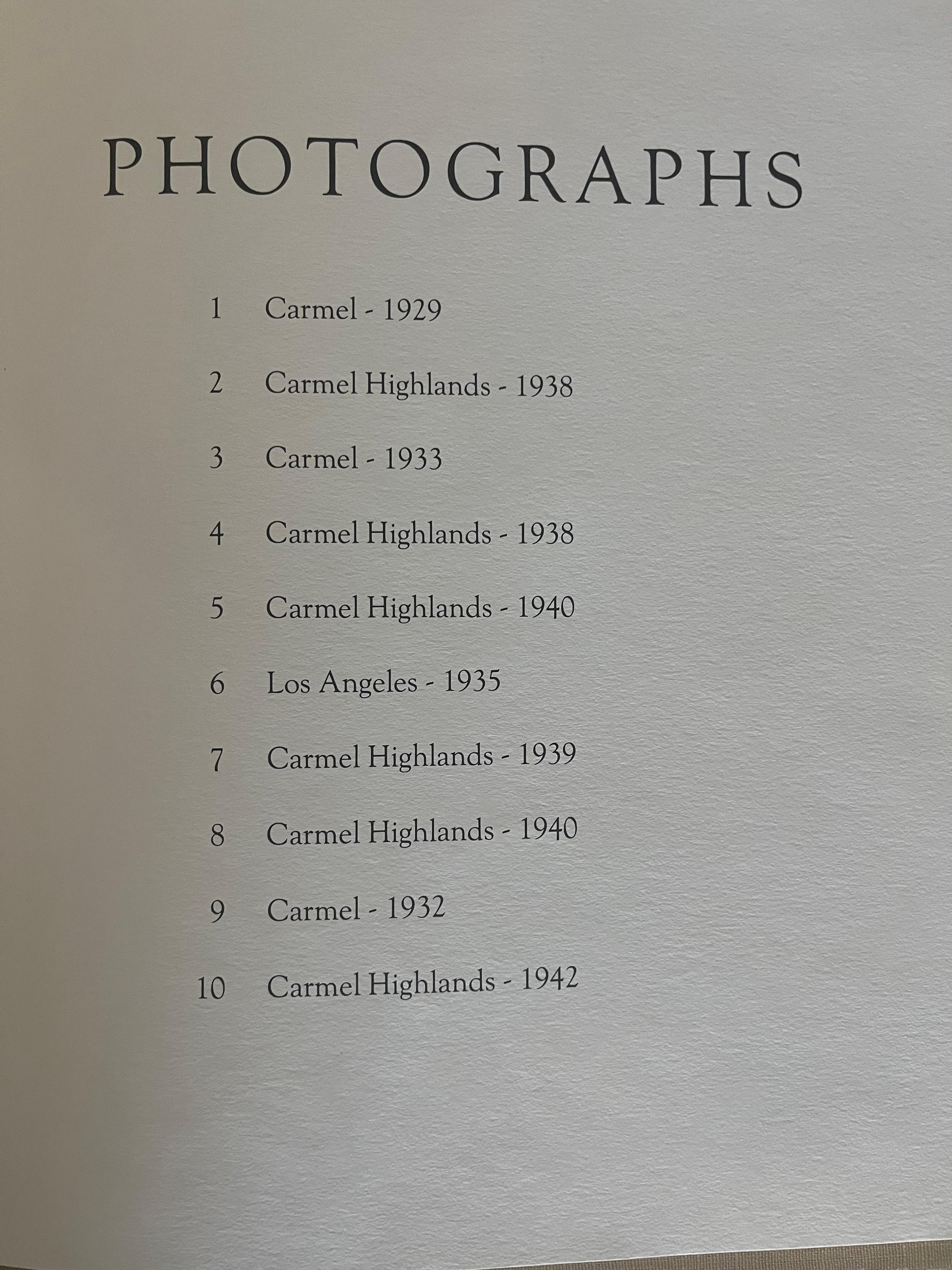 Porträts meines Vaters, Edward Weston, Portfolio von 10 Fotografien (Braun), Portrait Photograph, von Brett Weston