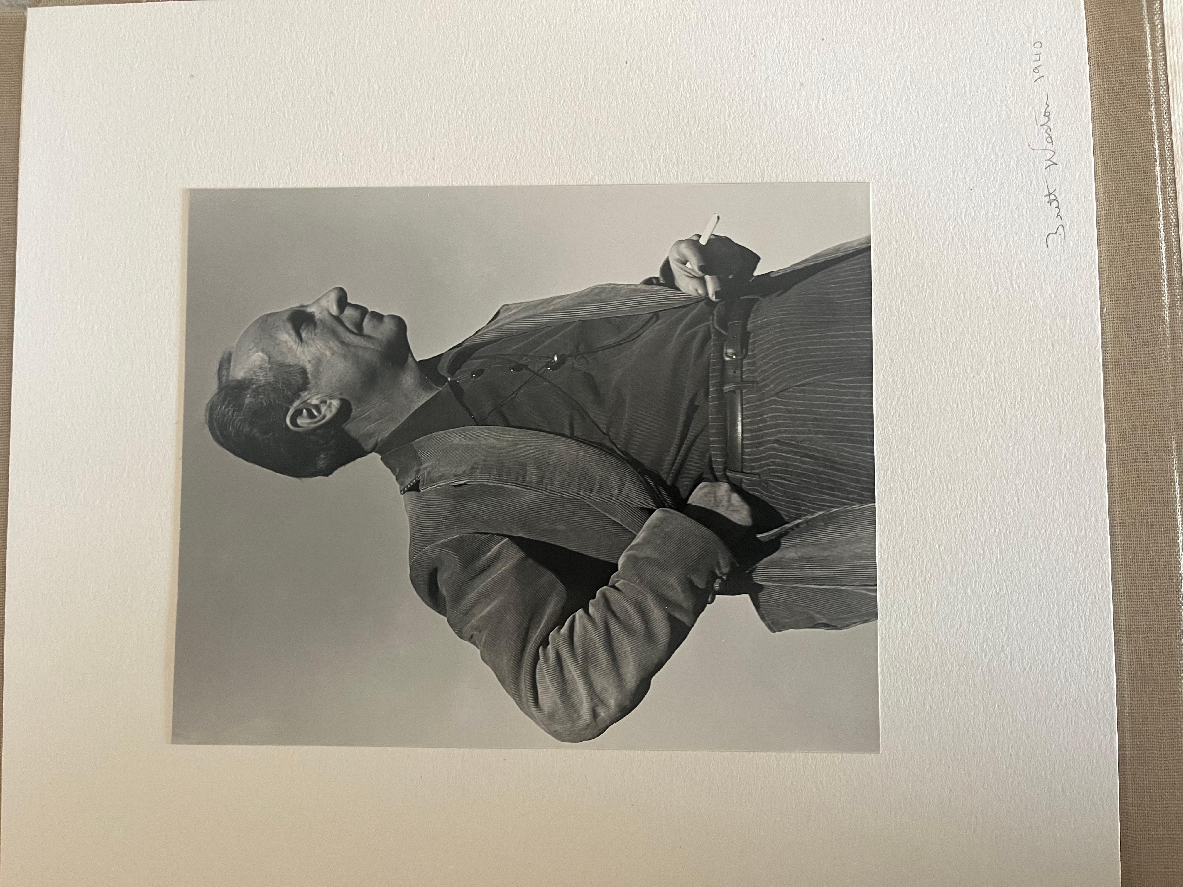 Porträts meines Vaters, Edward Weston, Portfolio von 10 Fotografien im Angebot 1