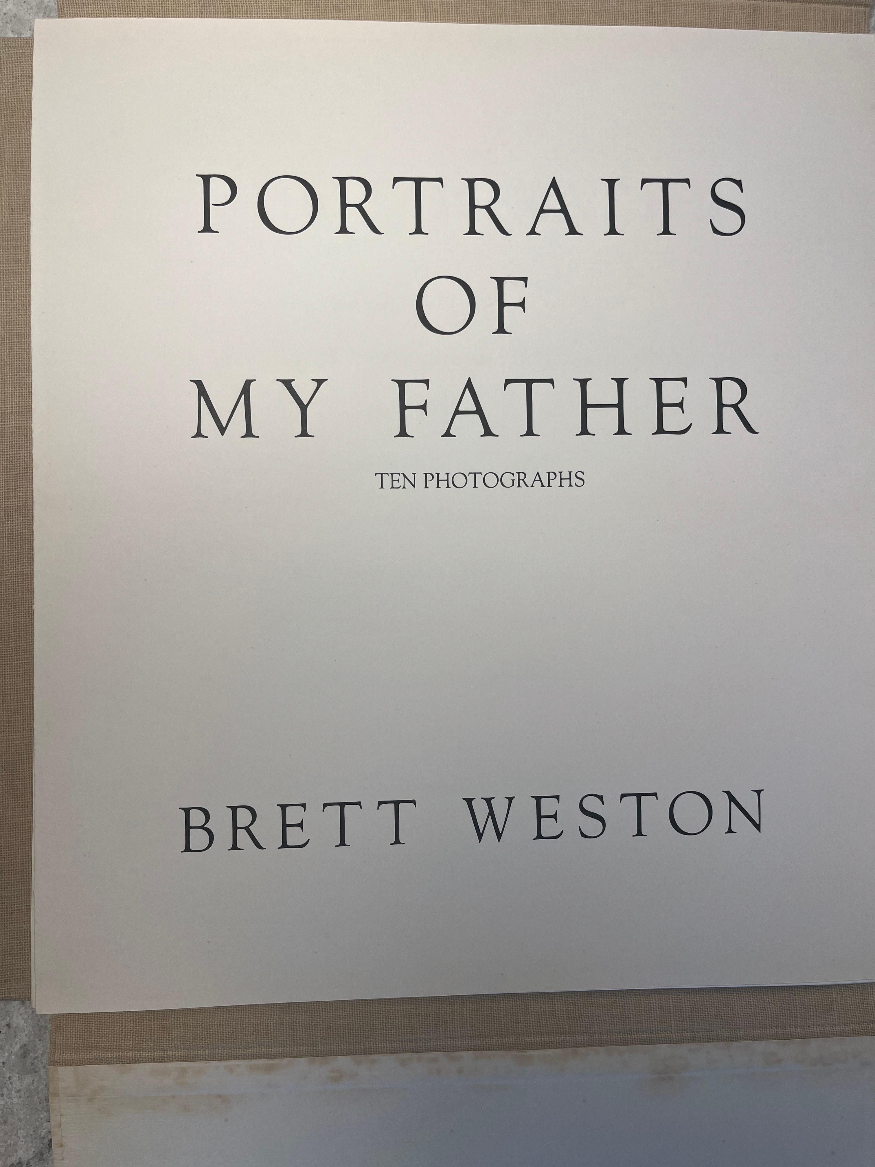 Porträts meines Vaters, Edward Weston, Portfolio von 10 Fotografien im Angebot 5