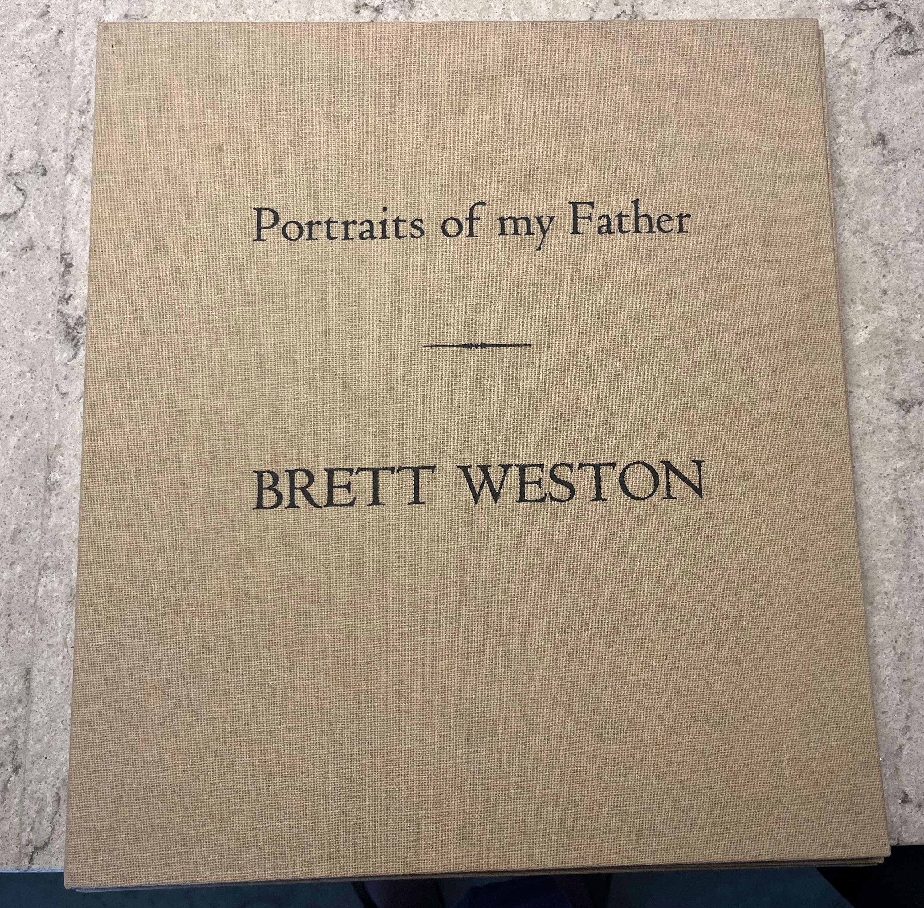 Porträts meines Vaters, Edward Weston, Portfolio von 10 Fotografien – Photograph von Brett Weston