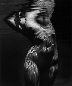 Underwater Nude 271, One of A Kind, Figure Study Water, Silver Gelatin
