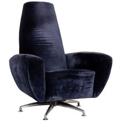 Bretz Anthracite Armchair Fabric