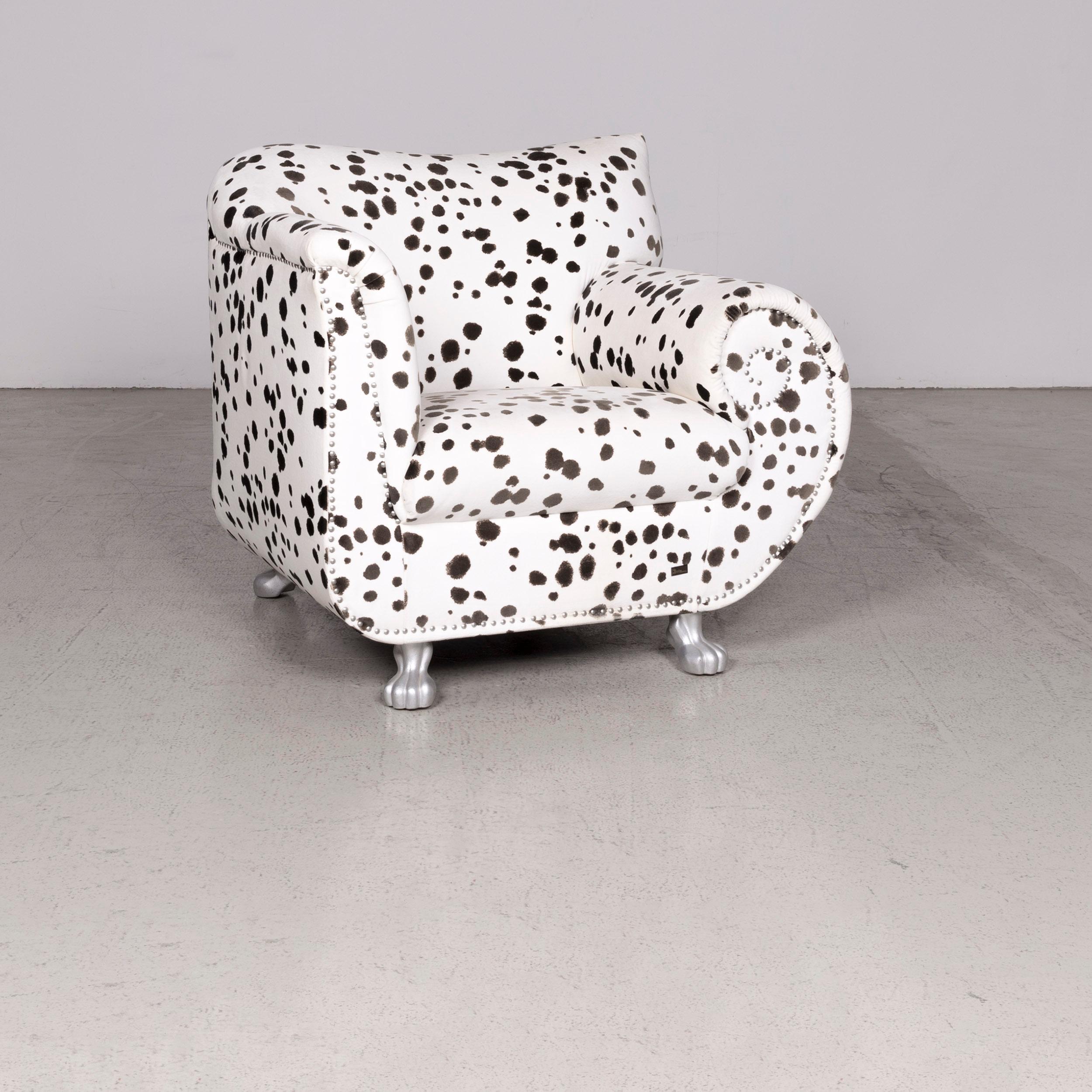 dalmatian print chair