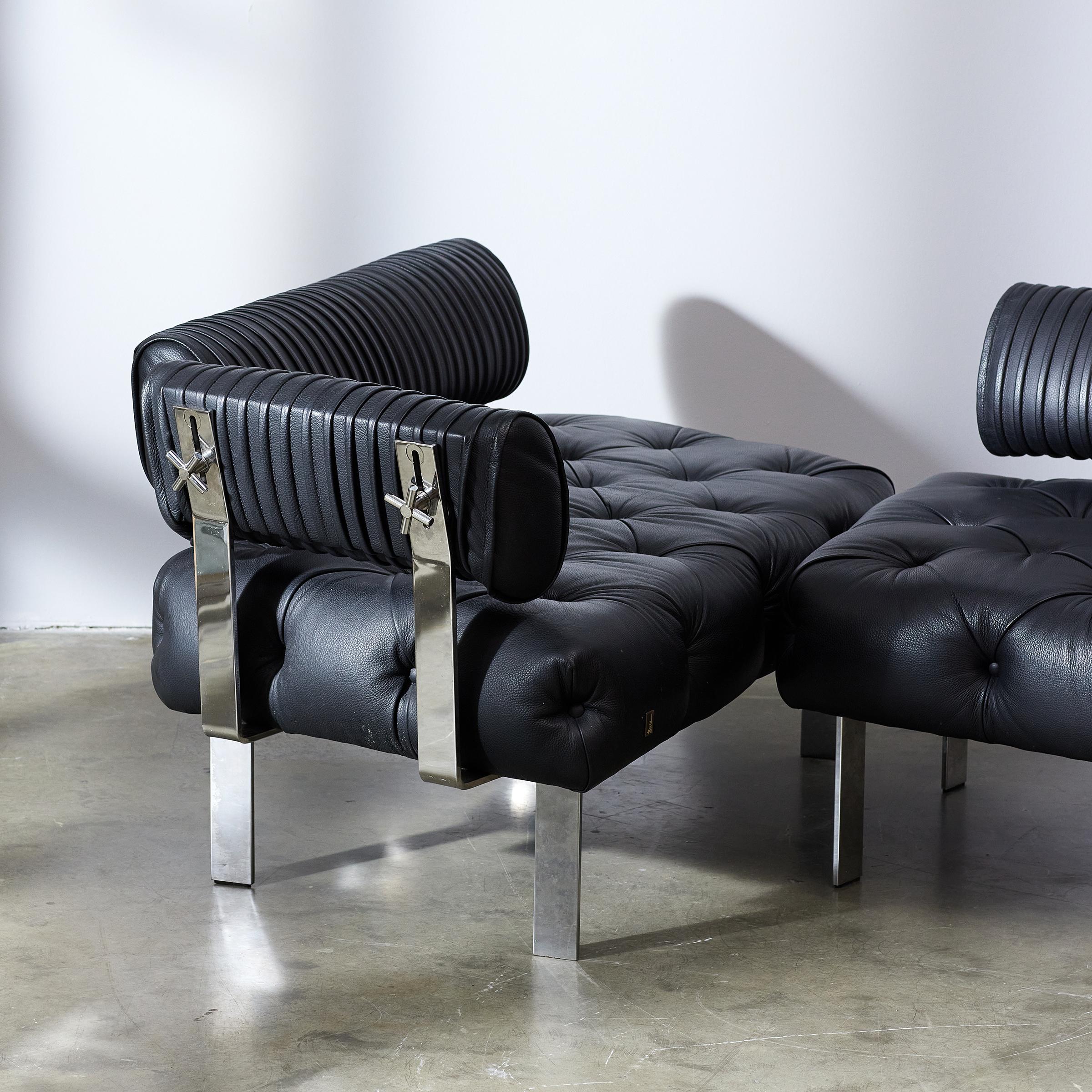 Bretz Highland Leather Sofa Set Germany For Sale 5