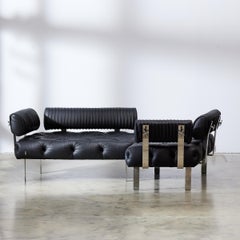 Bretz Highland Leather Sofa Set Germany