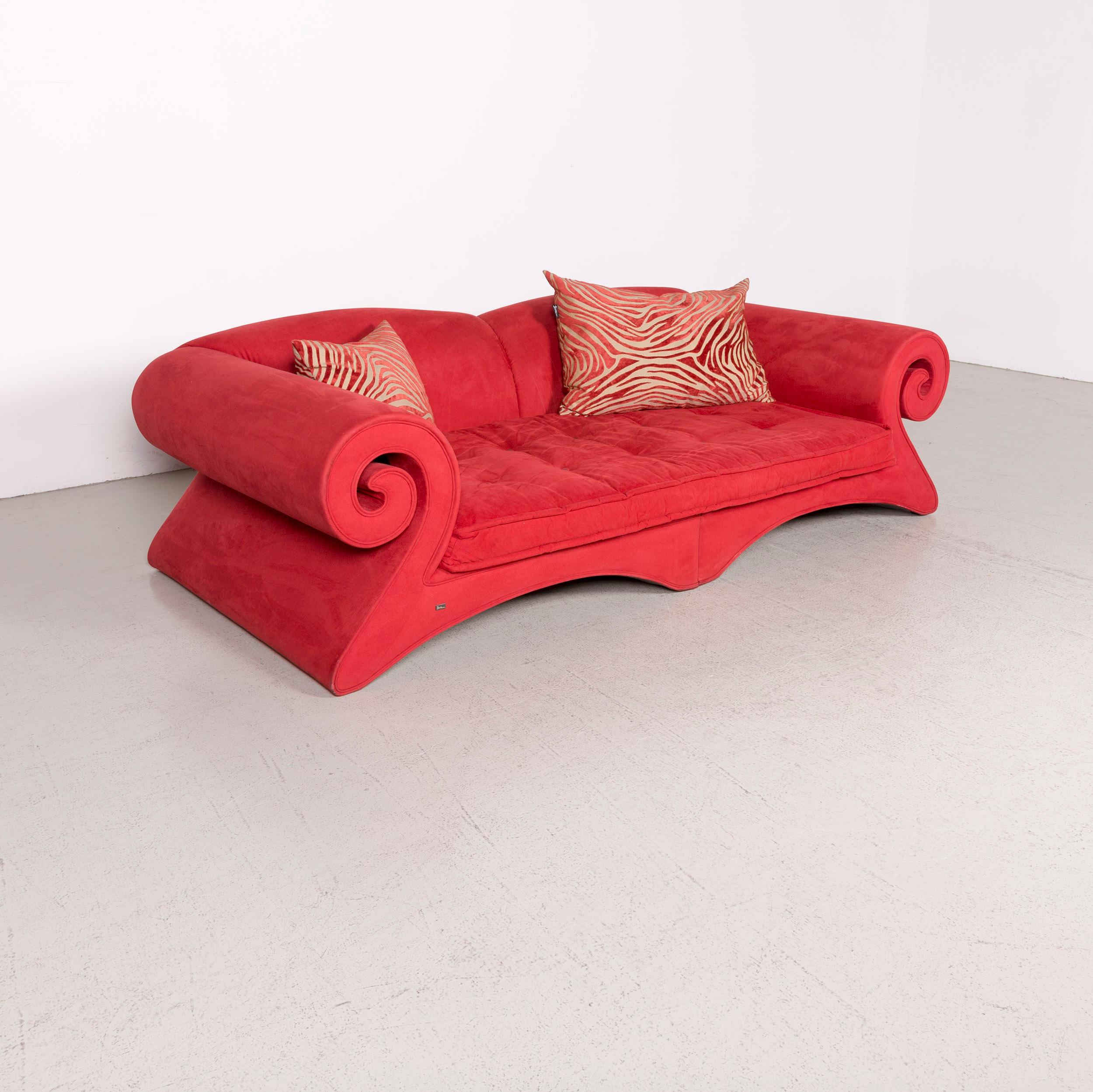 We bring to you a Bretz Mammut G160 designer fabric sofa red couch
 

Product measures in centimeters:

Depth: 135
Width: 275
Height: 85
Seat-height: 40
Rest-height: 75
Seat-depth: 100
Seat-width: 185
Back-height: 50