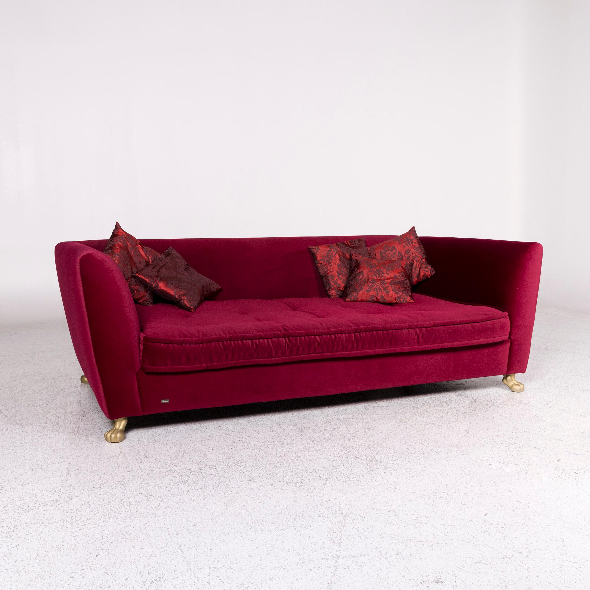 We bring to you a Bretz monster velvet fabric sofa purple four-seat couch.
 
Product measurements in centimetres:
 
Depth 135
Width 243
Height 80
Seat-height 44
Rest-height 80
Seat-depth 106
Seat-width 190
Back-height 35.

  