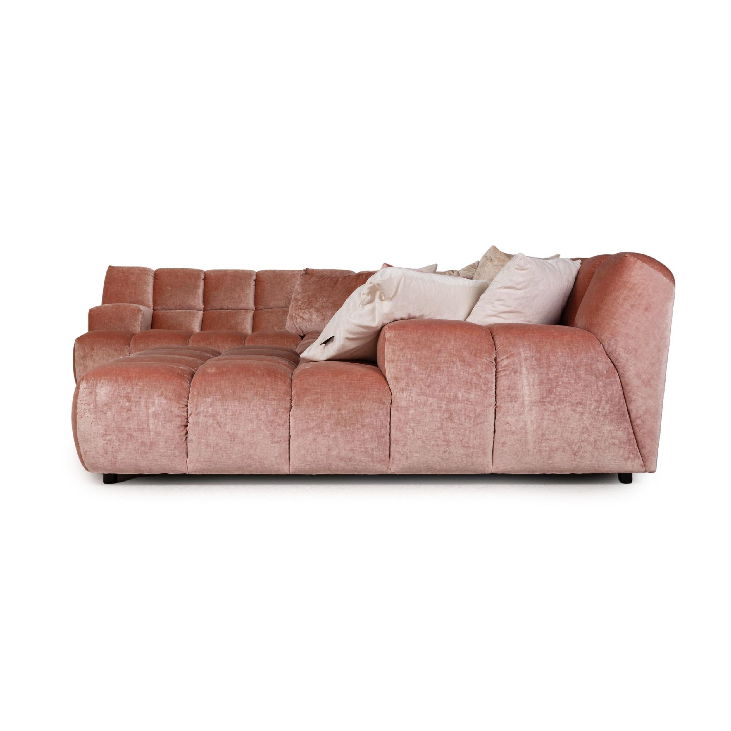 Bretz Ocean 7 Stoffsofa Rosa Ecksofa Couch im Angebot 1