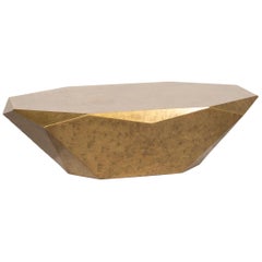 Bretz Stealth Metall Couchtisch Gold Tisch