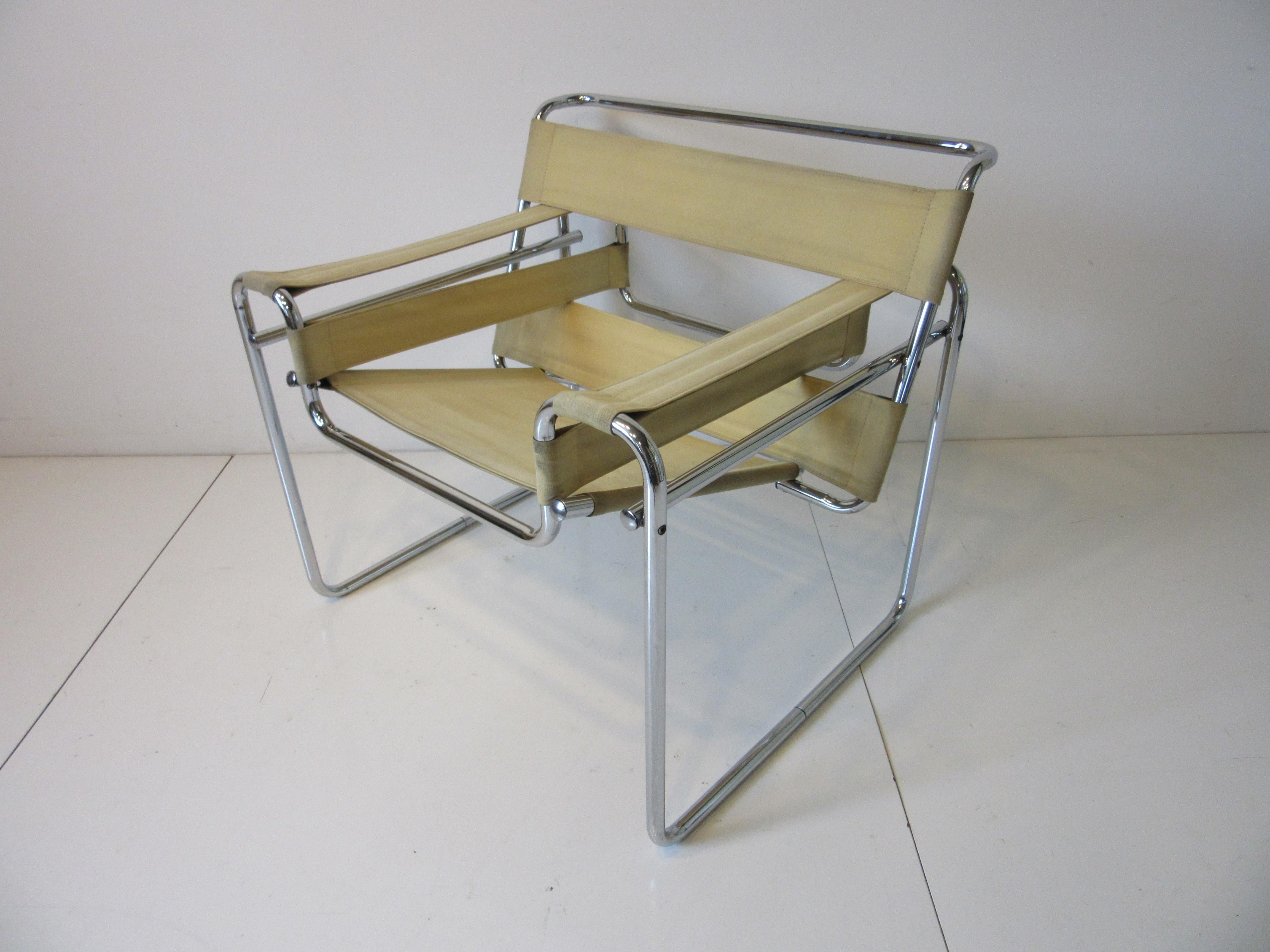 wassily chair canvas