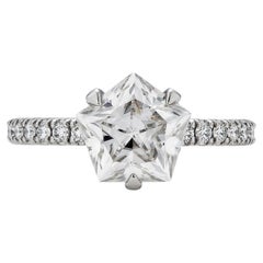 Brevard Customizable Star Engagement Ring