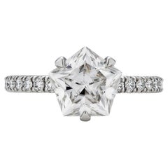 Brevard Customizable Star Engagement Ring