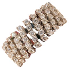 Brevetto Brilliant Ring becomes a Bracelet Serafino Consuli 18 kt 4.72 ct TW VS