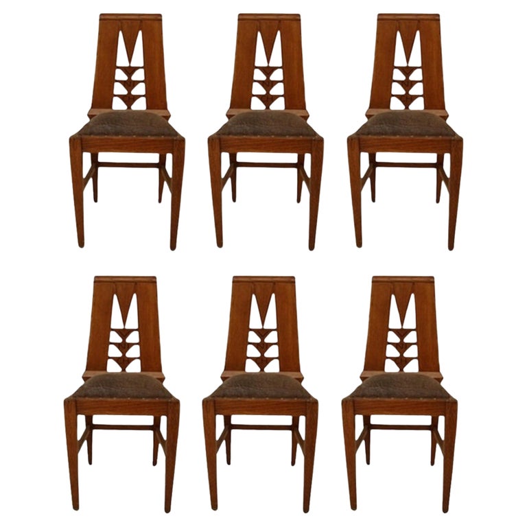 Schne Esszimmersthle 6er Set Holz Ebenbild