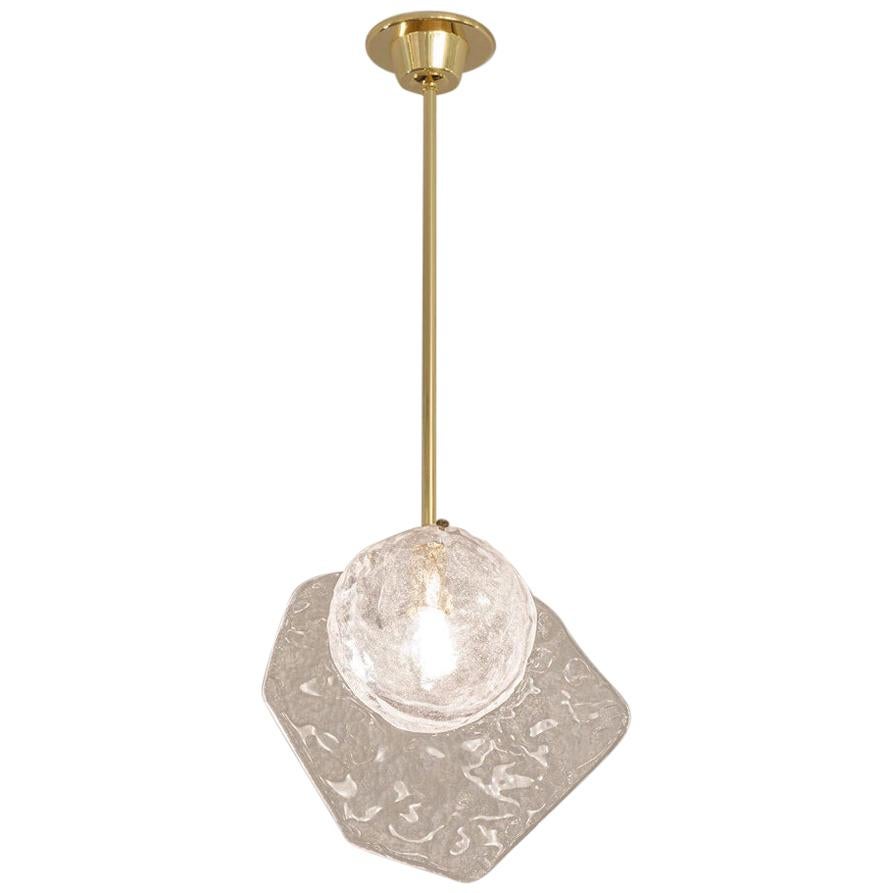 Yellow (POLISHED BRASS) Brezza Pendant Light by form A