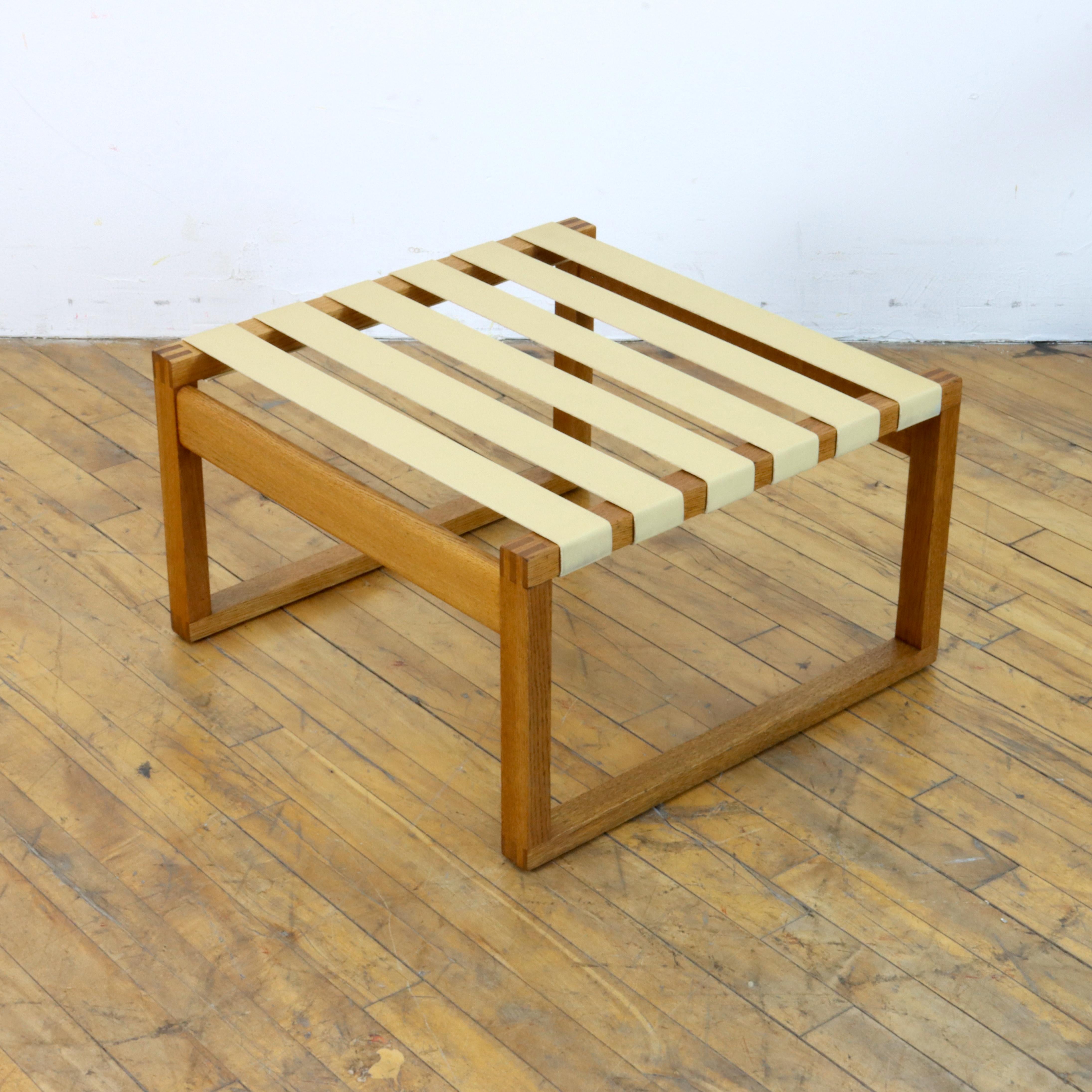 Børge Mogensen 2254 Oak Lounge Chair and Ottoman 2