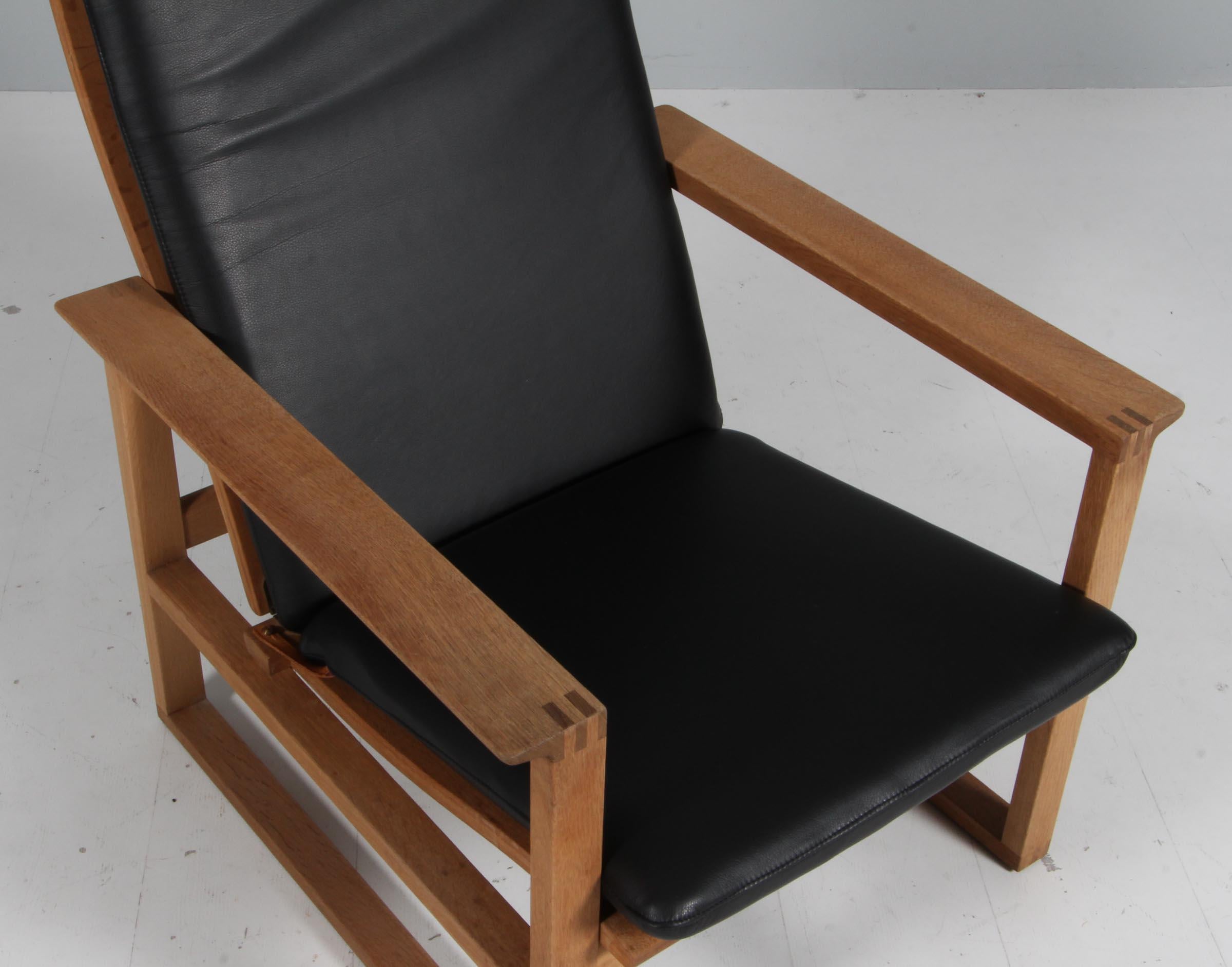 Børge Mogensen 2254 Silla de trineo de roble, 1956, Dinamarca en Excelente estado para la venta en Esbjerg, DK