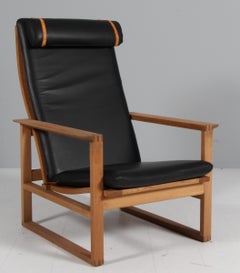Børge Mogensen 2254 Oak Sled Chair, 1956, Dänemark