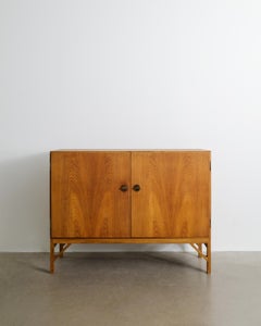 Børge Mogensen 232 Wooden Sideboard Cabinet in Oak by FBD Møbler Denmark, 1960s