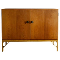 Børge Mogensen 232 Wooden Sideboard Cabinet in Oak by FBD Møbler Denmark, 1960s 